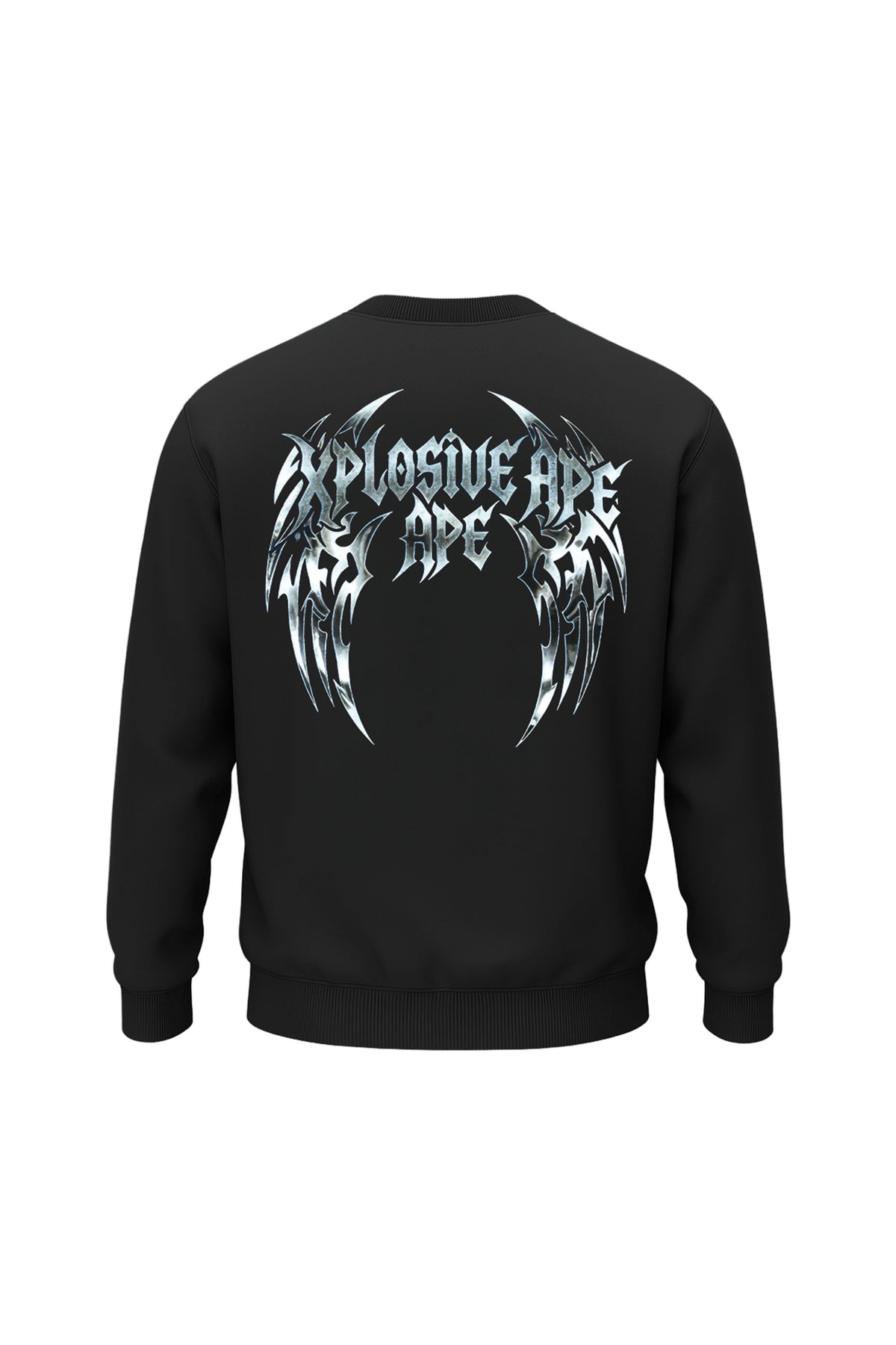 XAPE Chromeblade Wings Sweatshirt - Black