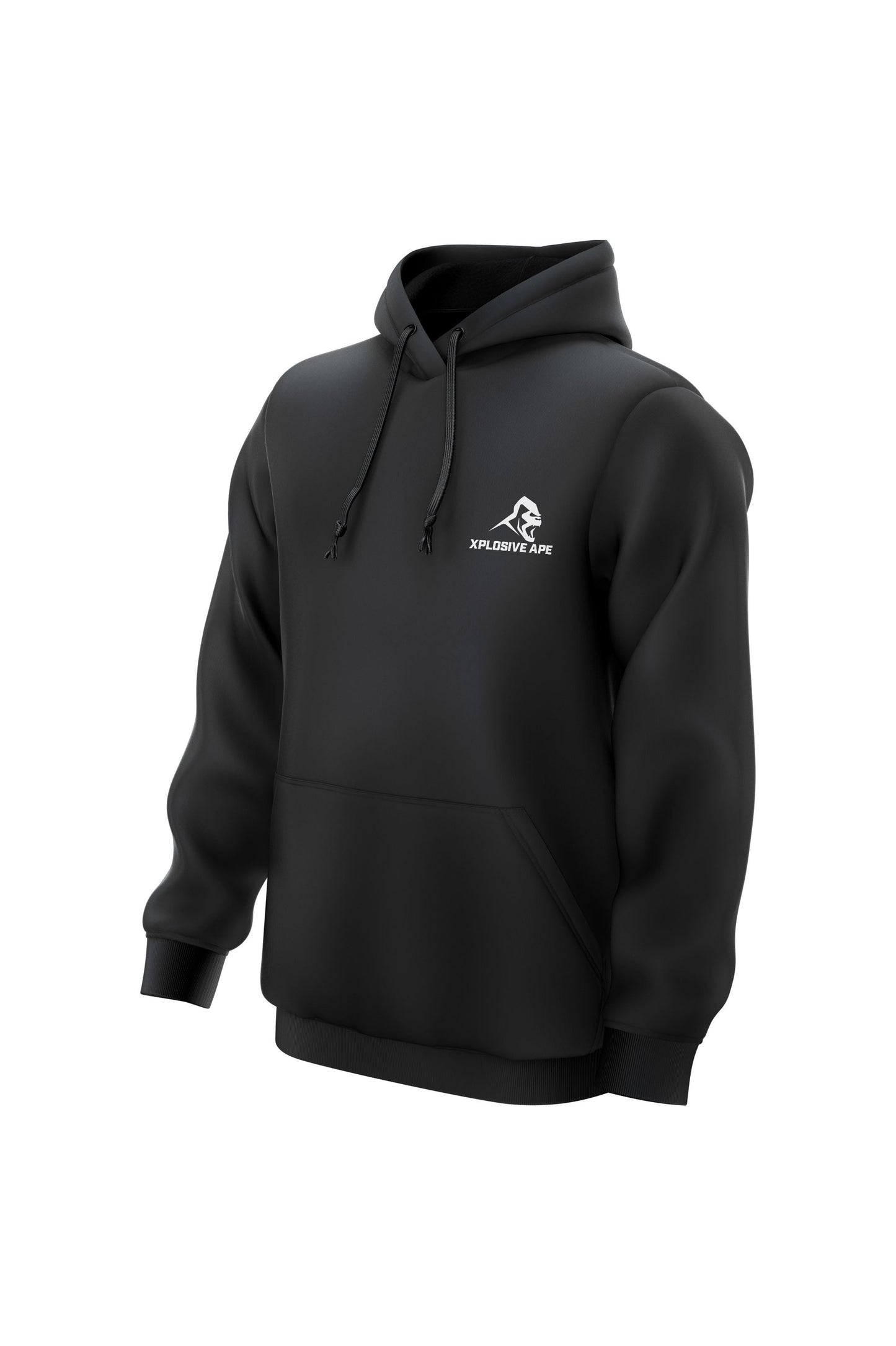 XAPE Classic V2 String Hoodie - Black