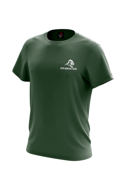 XAPE Classic Logo Tee - Military Green
