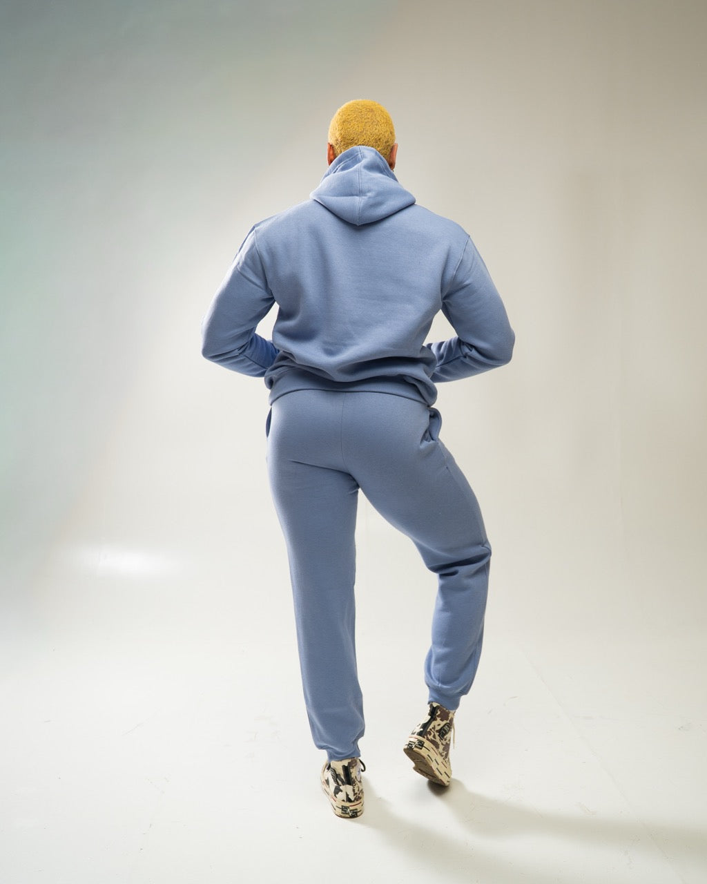 XAPE Core Logo Joggers - Slate Blue