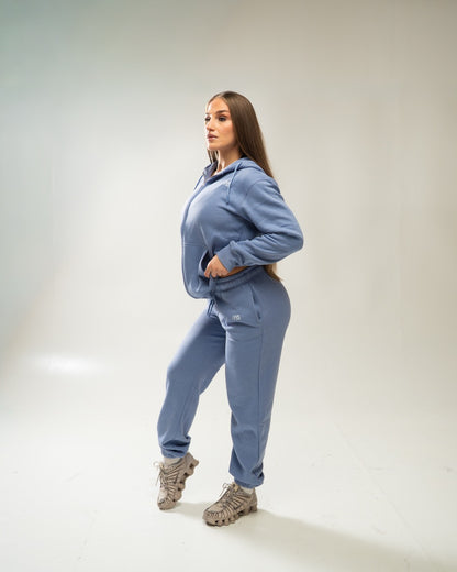 XAPE Core Logo Studio Joggers - Slate Blue