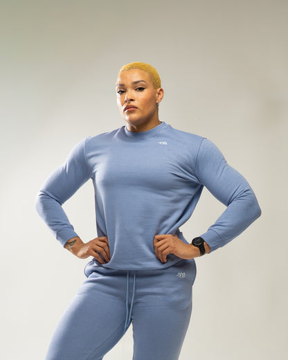 XAPE Core Logo Sweatshirt - Slate Blue