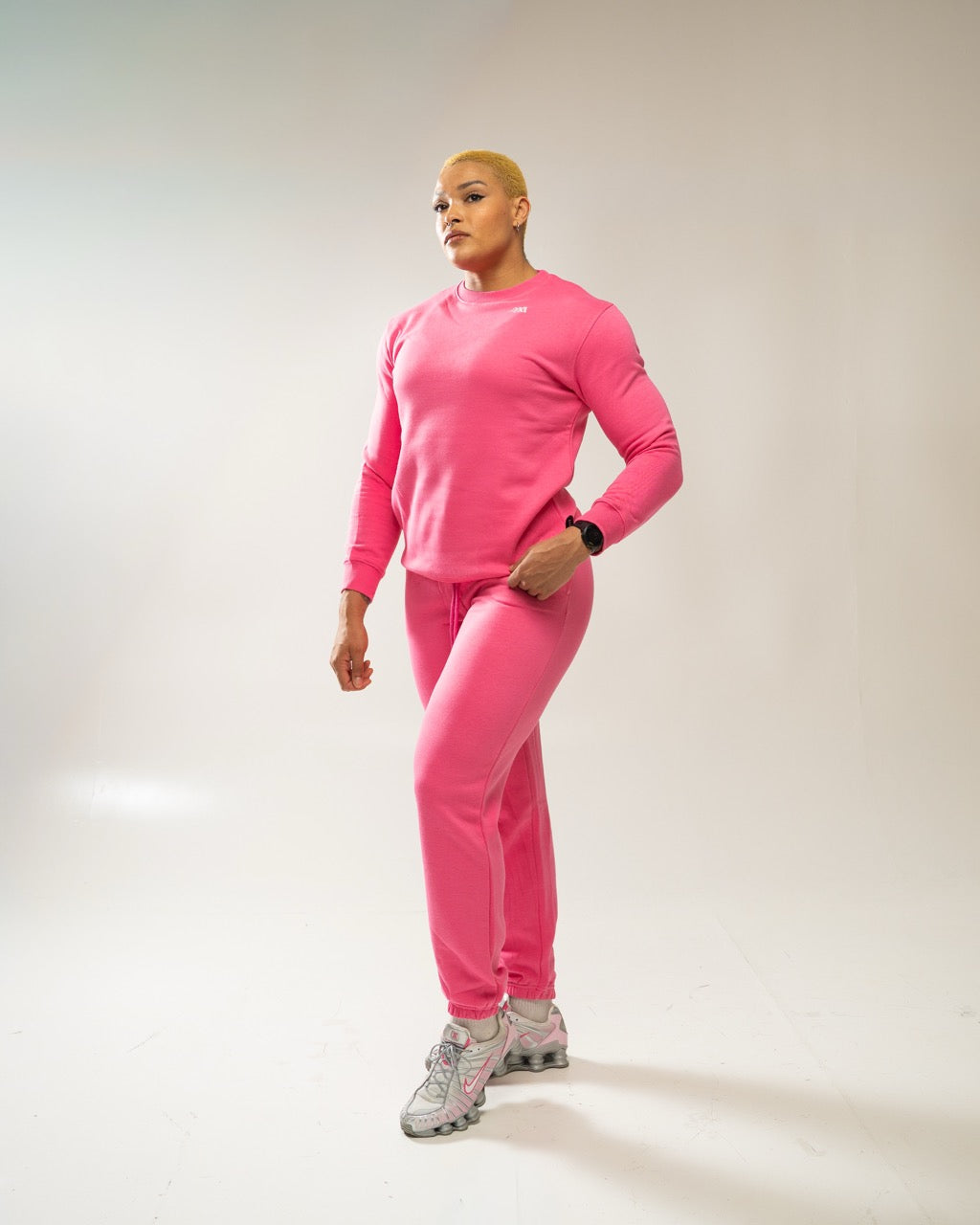 XAPE Core Logo Sweatshirt - Dusty Pink