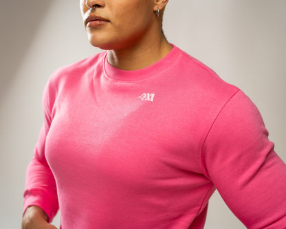 XAPE Core Logo Sweatshirt - Dusty Pink