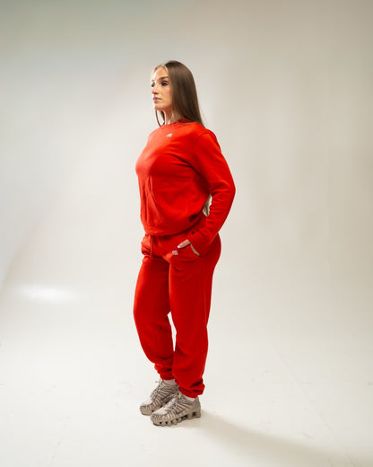 XAPE Core Logo Studio Joggers - Red