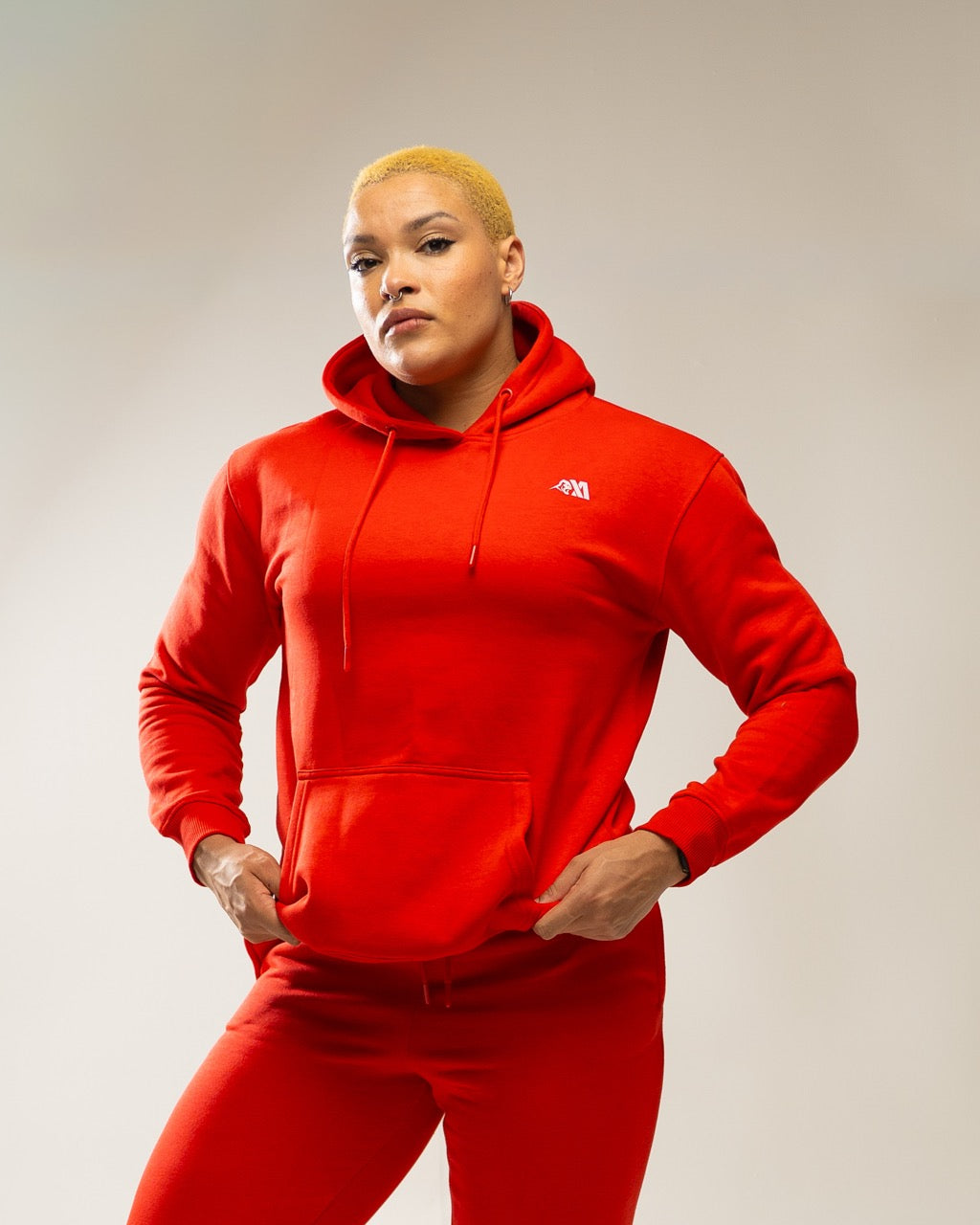 XAPE Core Logo Hoodie - Red