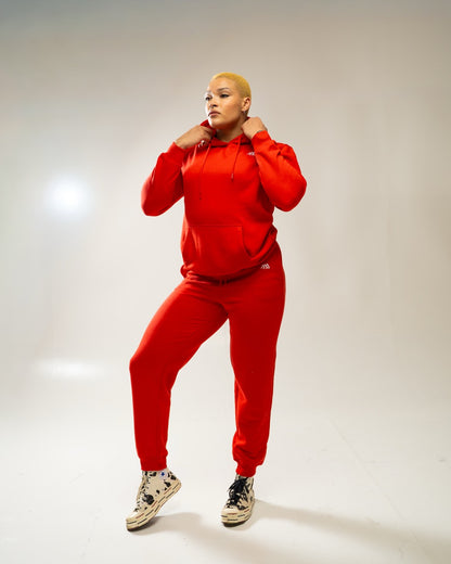 XAPE Core Logo Hoodie - Red