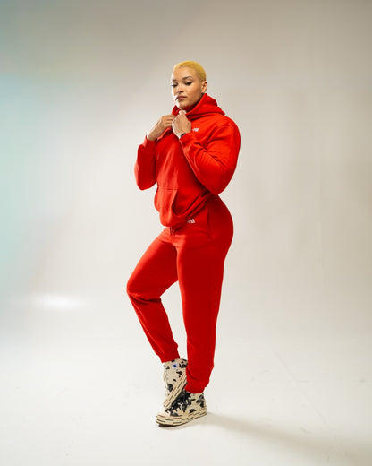 XAPE Core Logo Hoodie - Red