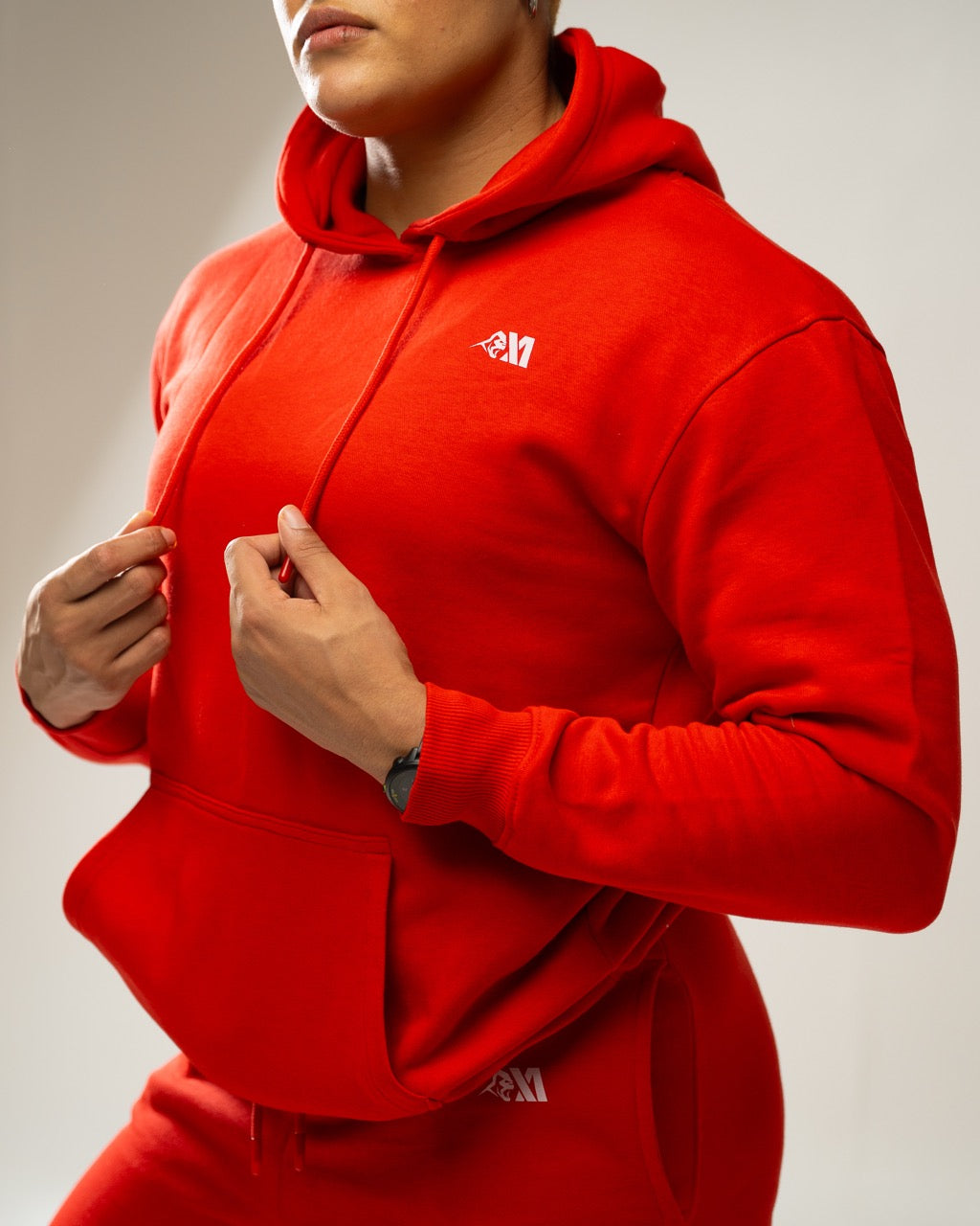 XAPE Core Logo Hoodie - Red
