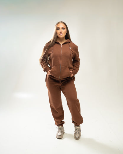 XAPE Core Logo Joggers - Cocoa