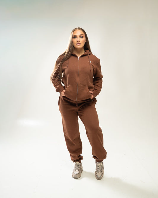 XAPE Core Logo Joggers - Cocoa