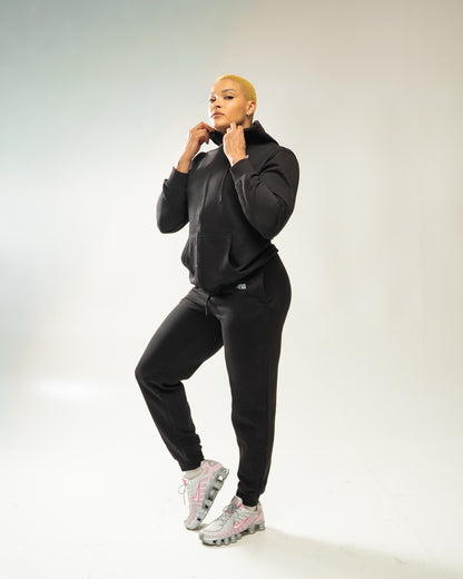 XAPE Core Logo Zip Hoodie - Black