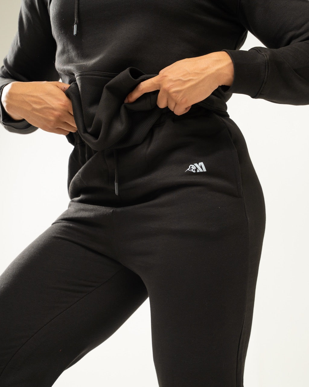 XAPE Core Logo Joggers - Black