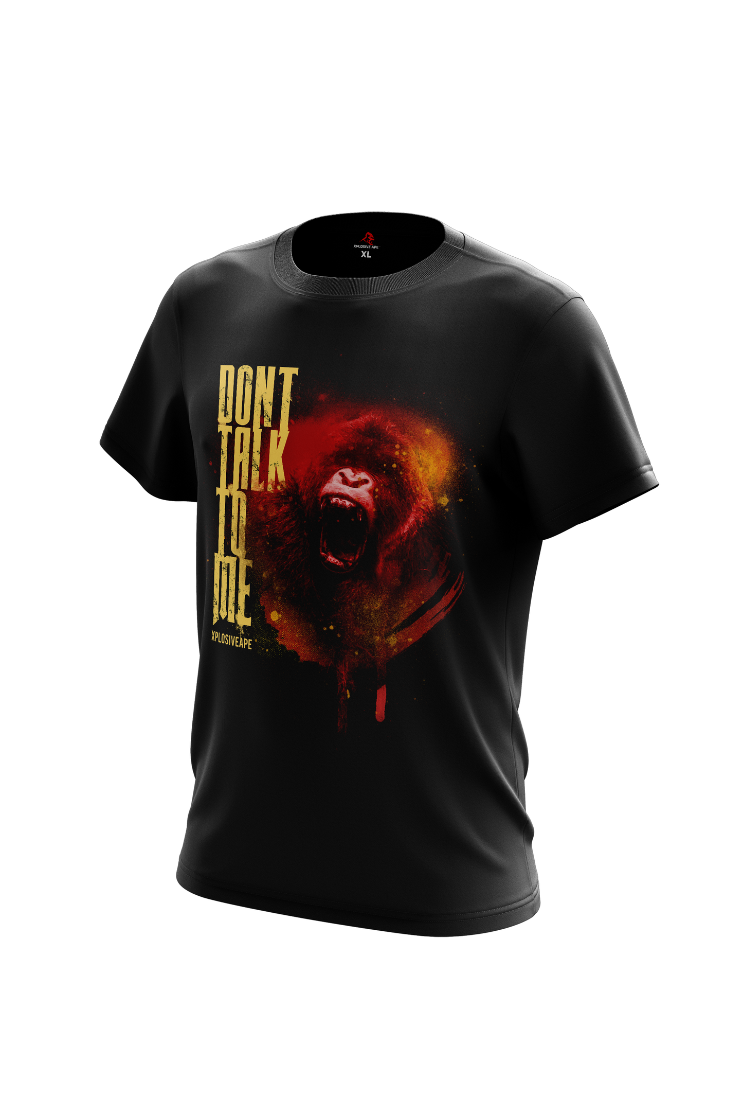 XAPE Don'T Talk To Me 2.0 Tee - Black