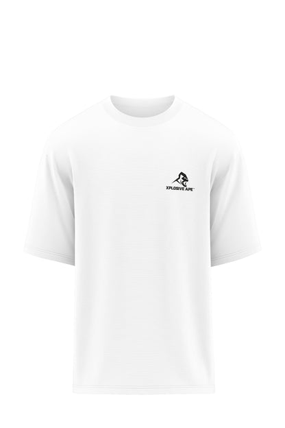 XAPE Futuristic V2 Oversized Tee - White
