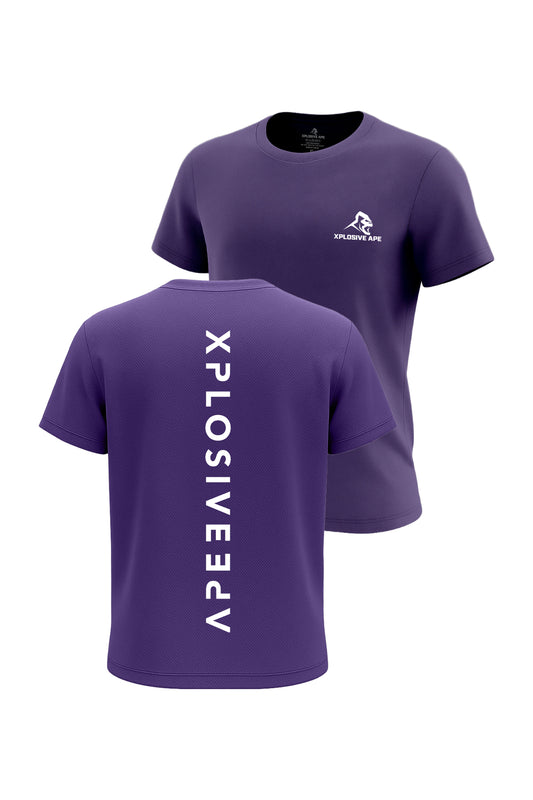 XAPE Futuristic Tech Tee - Purple