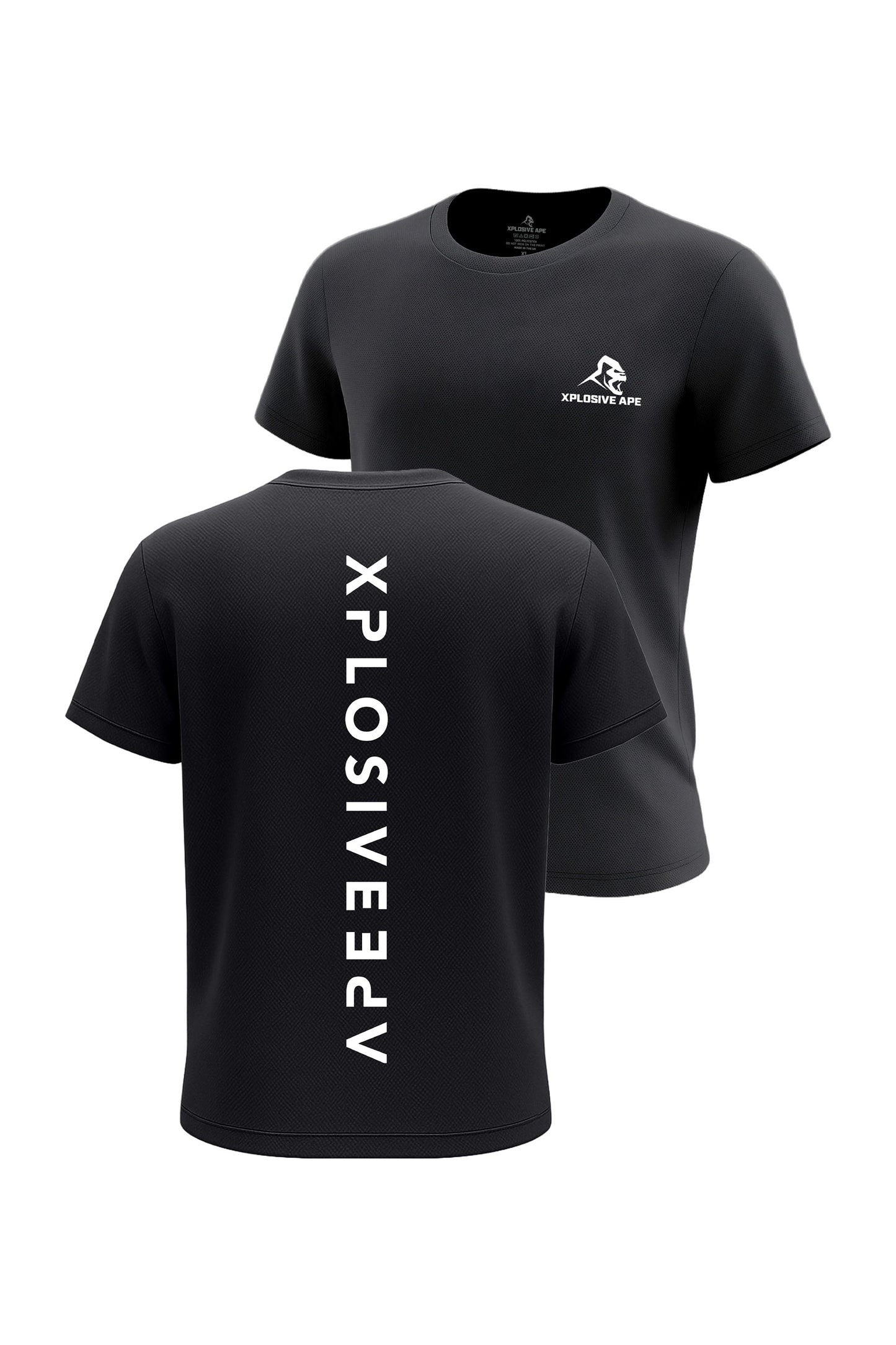 XAPE Futuristic Tech Tee - Black
