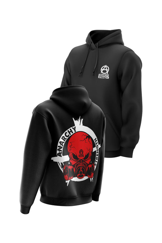 AS Respirator Skull Hoodie - Black