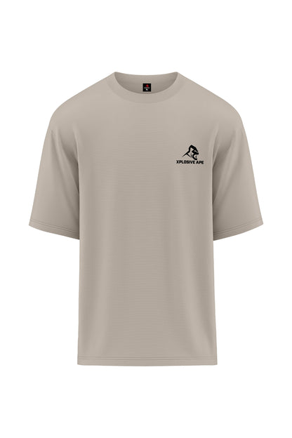 XAPE Graffiti V2 Oversized Tee - Sand