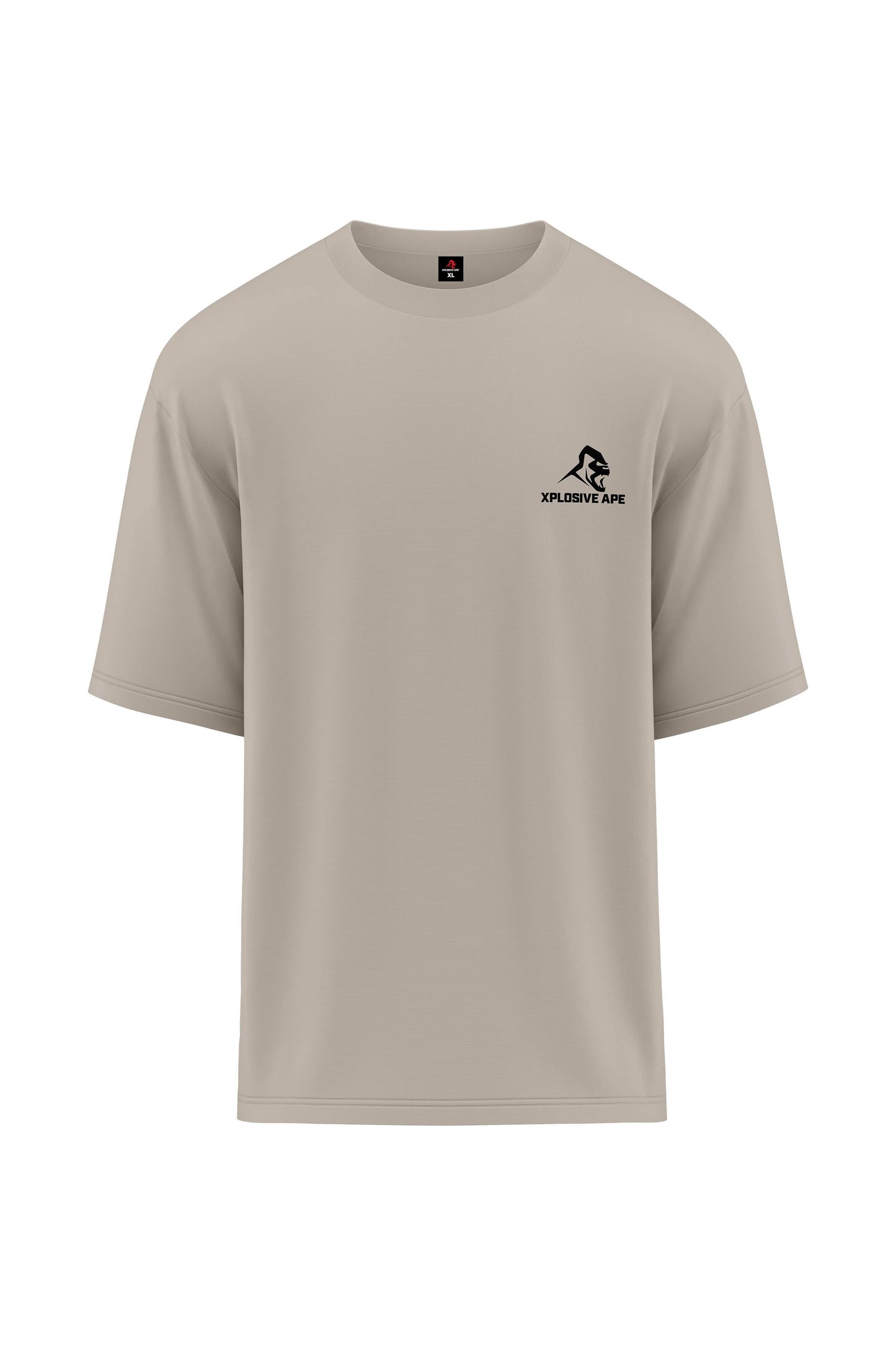 XAPE Graffiti V2 Oversized Tee - Sand