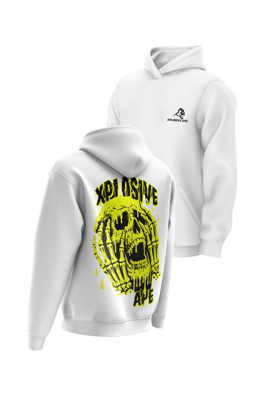 XAPE Grilled Cheese Hoodie - White