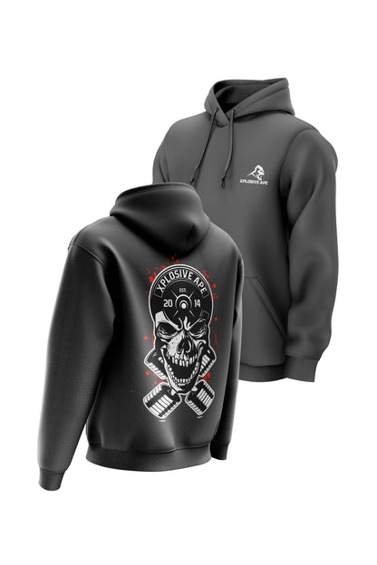 XAPE  Headplate Hoodie - Charcoal