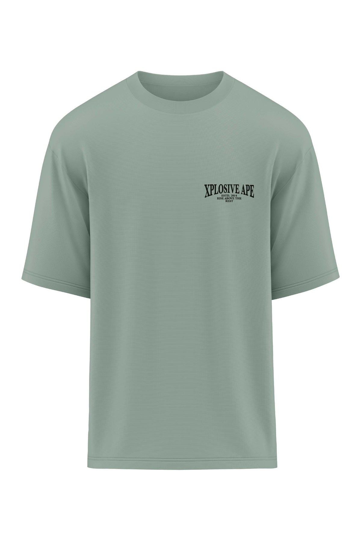 XAPE Heritage Oversized Tee - Sage