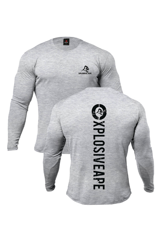 XAPE Impact V2 Long Sleeve Tee - Sports Grey