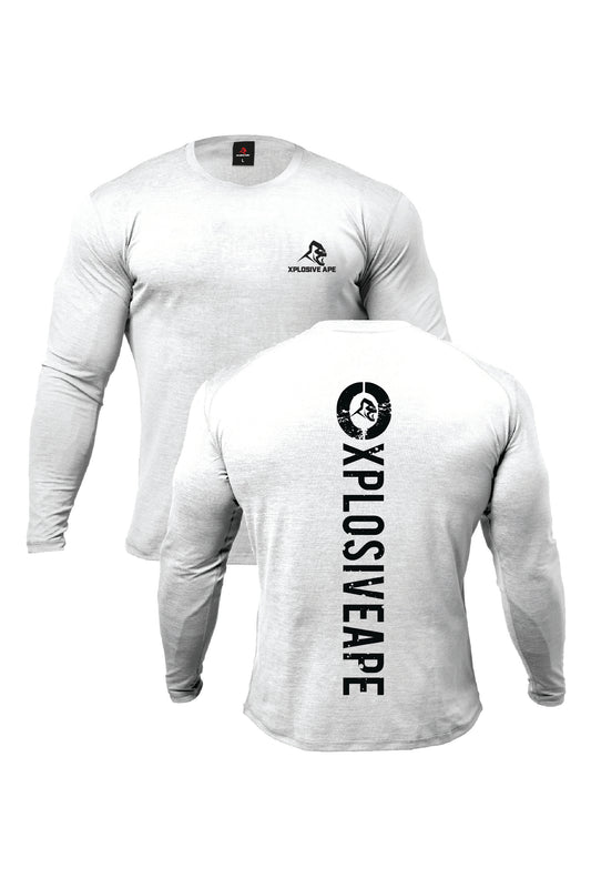 XAPE Impact V2 Long Sleeve Tee - White