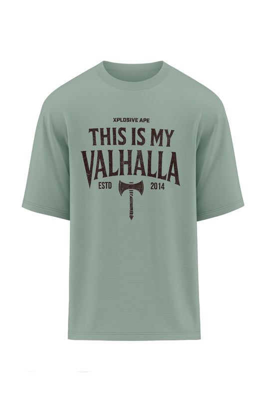 XAPE My Valhalla  Oversized Tee - Sage