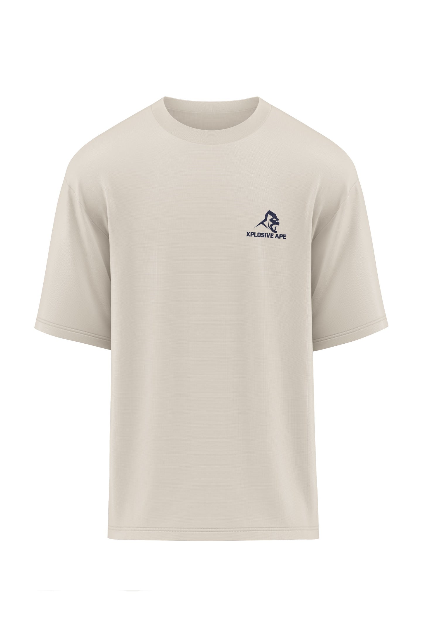 XAPE Garage Strength V2 Oversized Tee - Sand