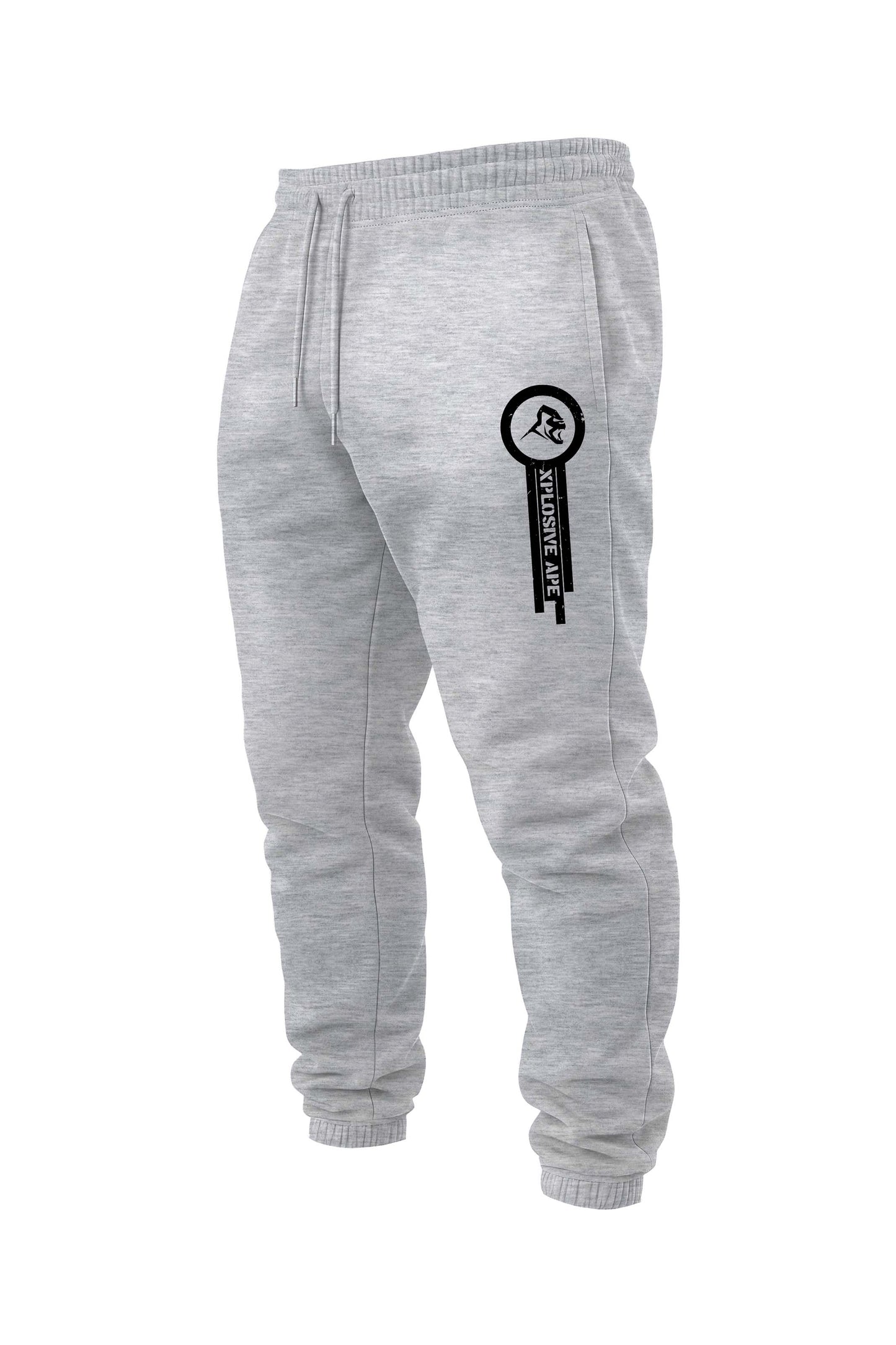 XAPE Panelled V2 Joggers - Ash Grey