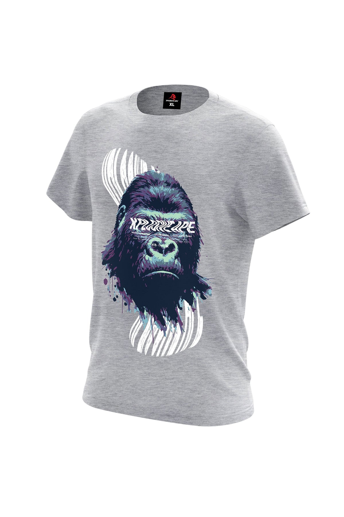 XAPE Persevere Tee - Sports Grey