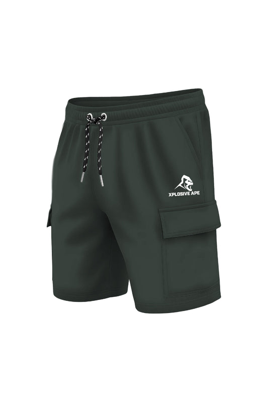 XAPE Prime  Cargo Shorts - Dark Green