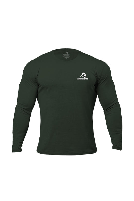 XAPE Prime Long Sleeve Tee - Forest Green