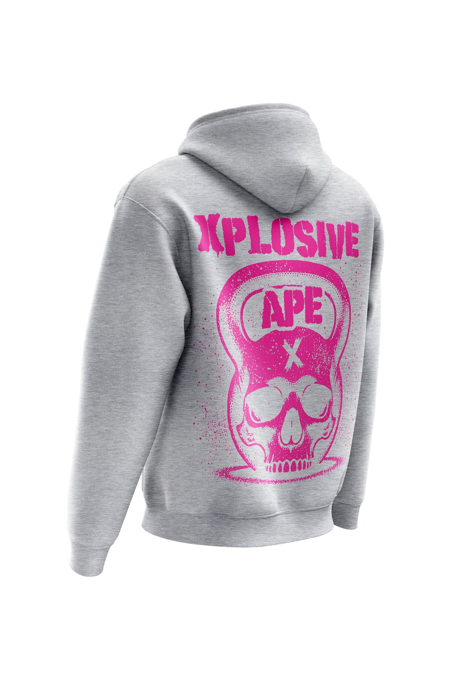 XAPE Pistol Hoodie - Heather Grey