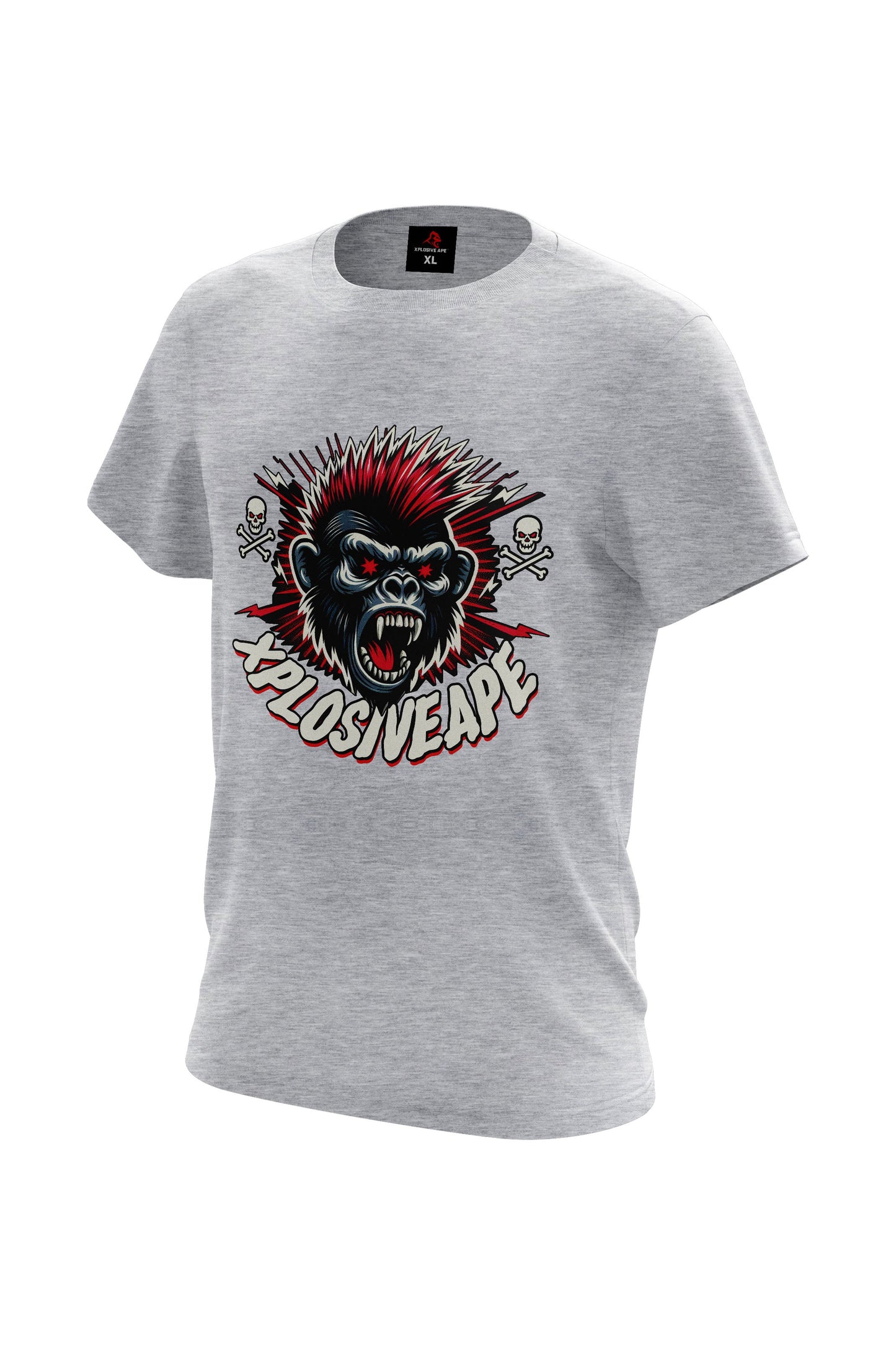 XAPE Punk Tee - Sports Grey