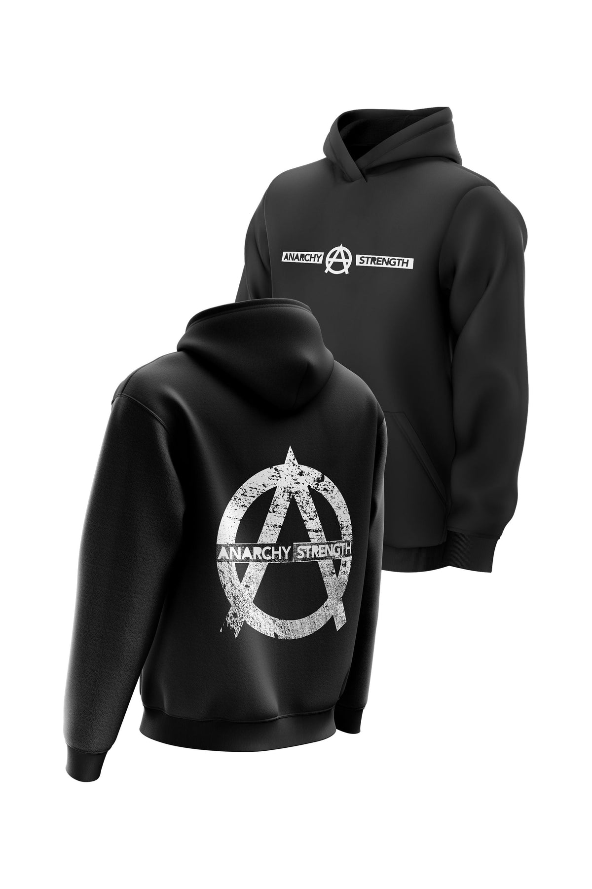 AS Ring Hoodie - Black