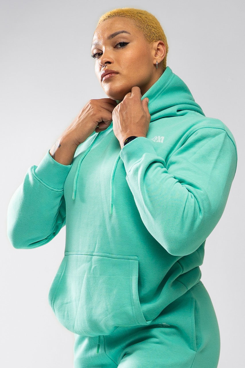 XAPE Core Logo Hoodie - Deep Teal
