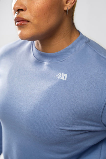 XAPE Core Logo Sweatshirt - Slate Blue
