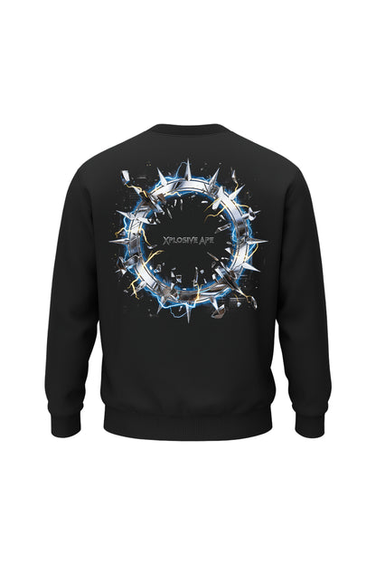 XAPE Shock Halo Sweatshirt - Black