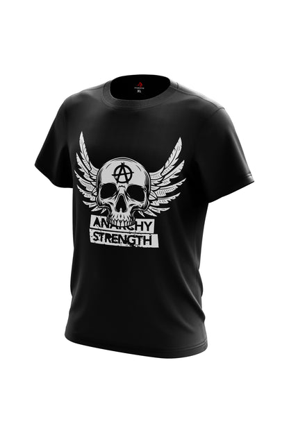 AS Skull Wings Tee - Black