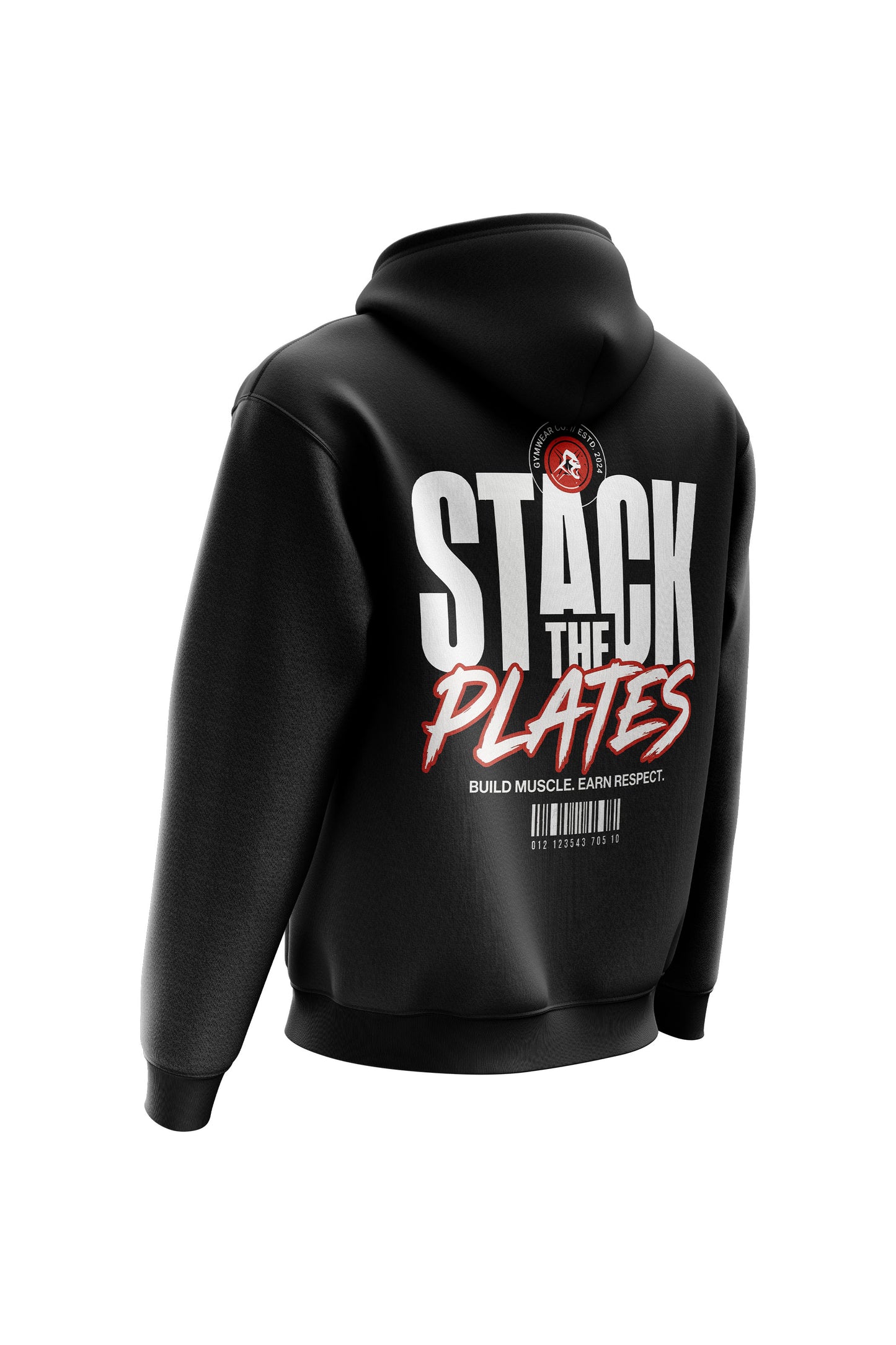 XAPE Stack The Plates Hoodie - Black
