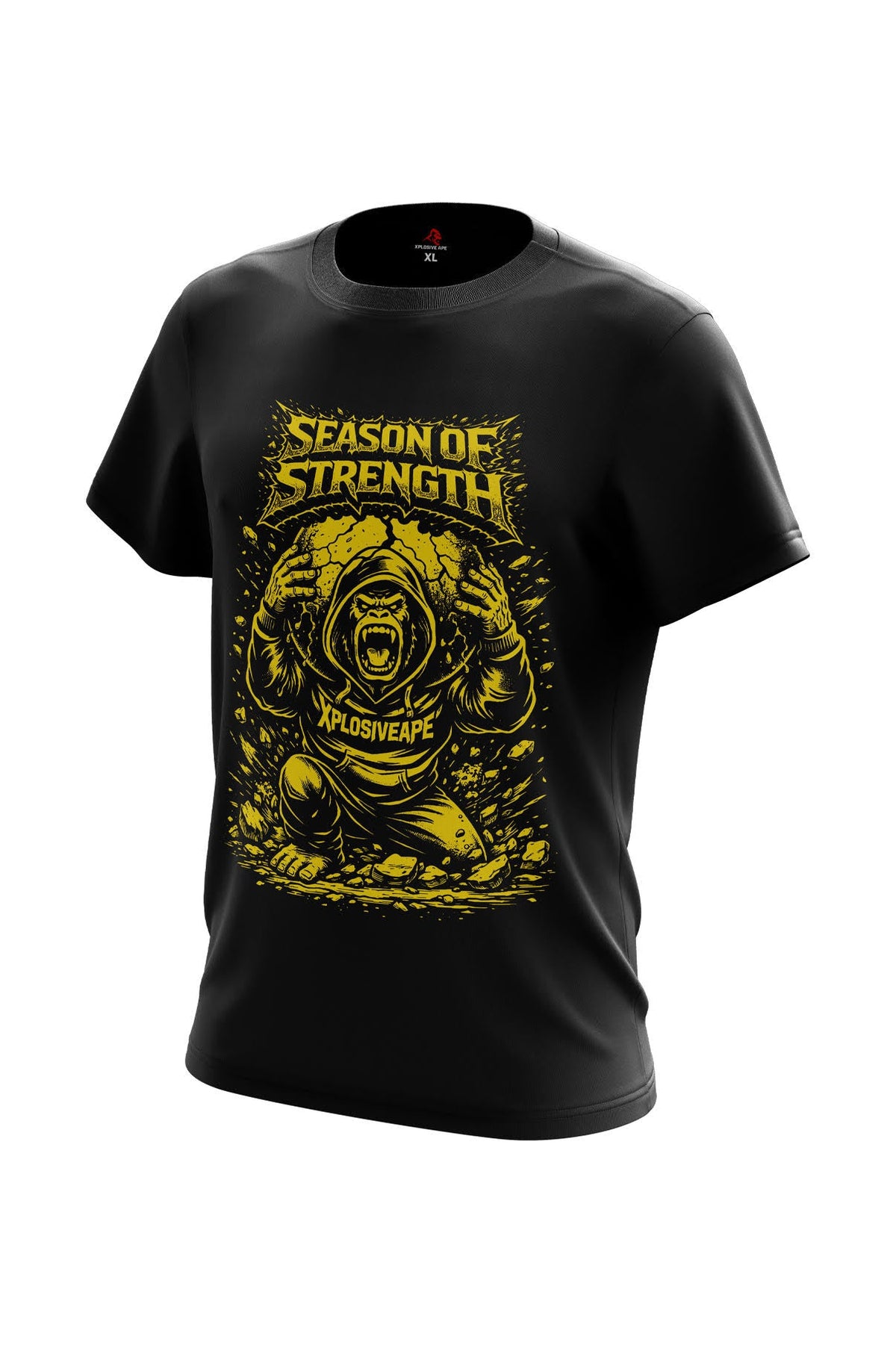 XAPE Strength Season V2 Tee - Black