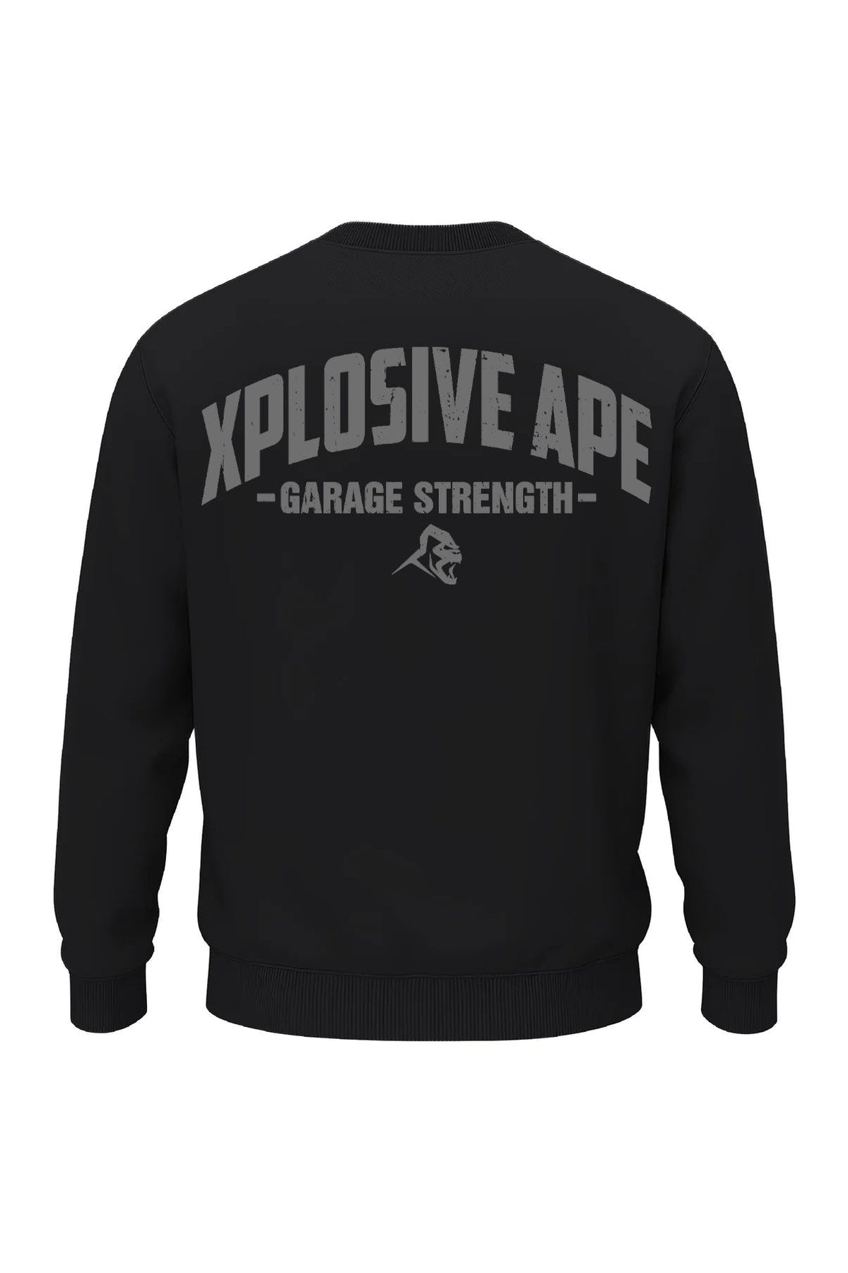 XAPE Garage Strength V2 Sweatshirt - Black