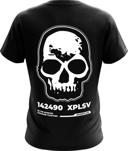 XAPE XPLSV Skull Tee - Black