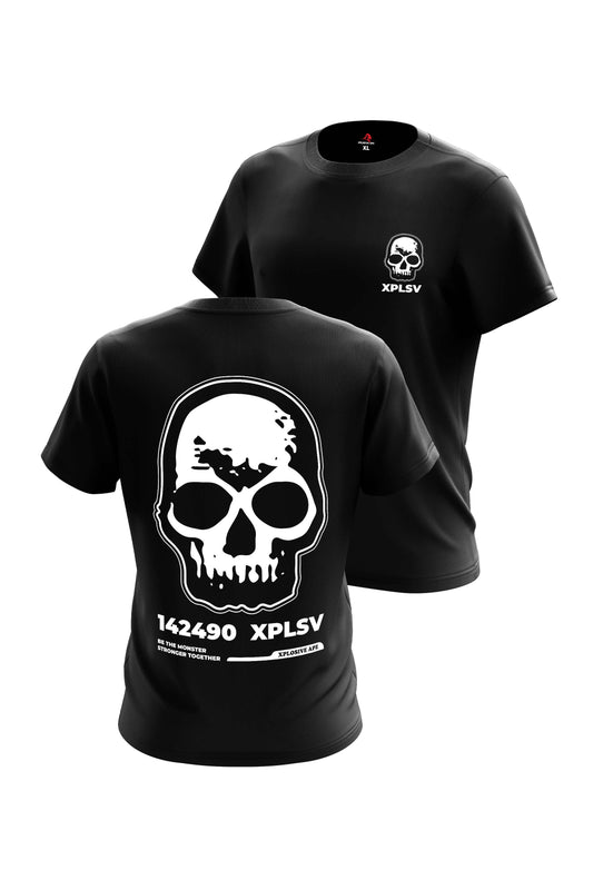 XAPE XPLSV Skull Tee - Black