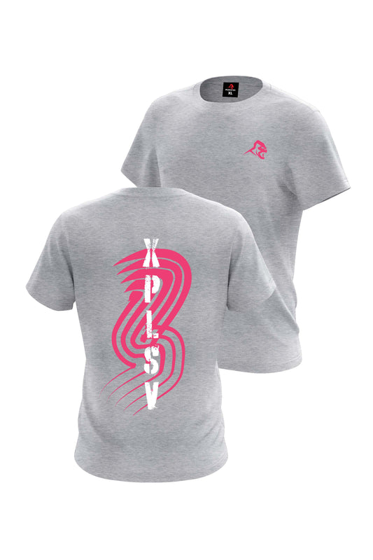 XAPE Scroll Tee - Sports Grey