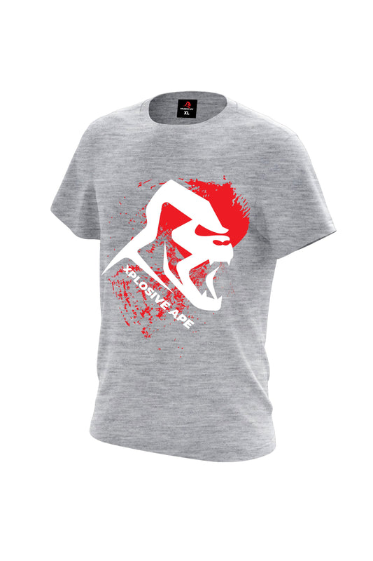 XAPE Brush Tee - Sports Grey