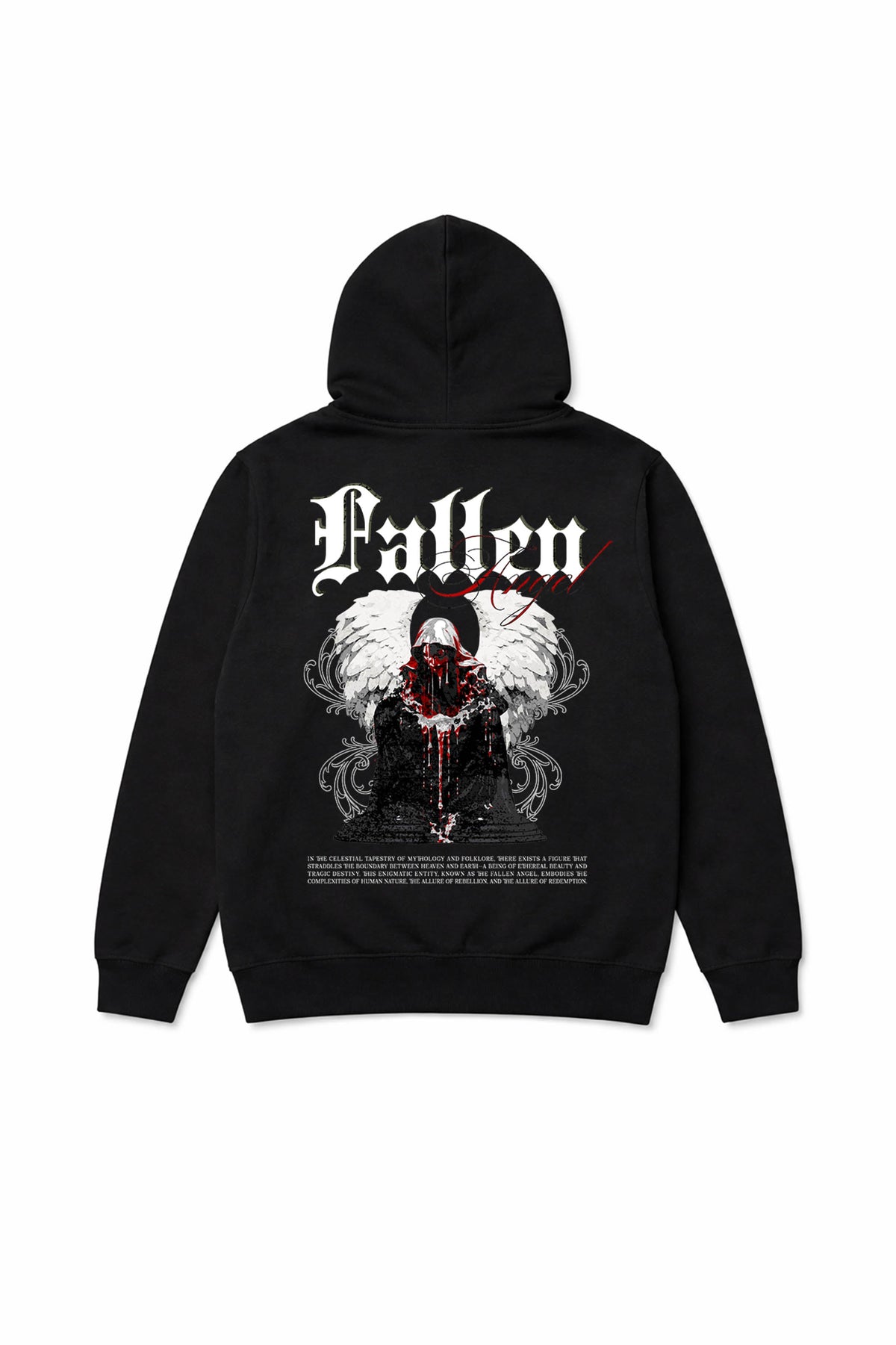 US Angel V2 Hoodie - Black